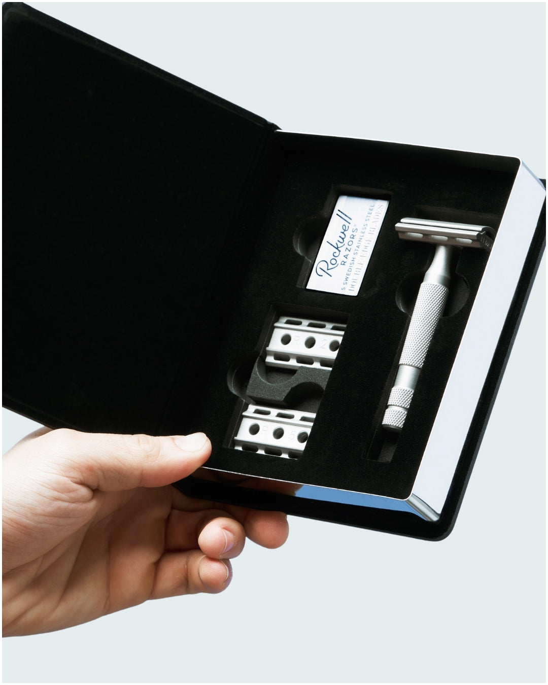 Rockwell 6S Stainless Steel Adjustable Safety Razor