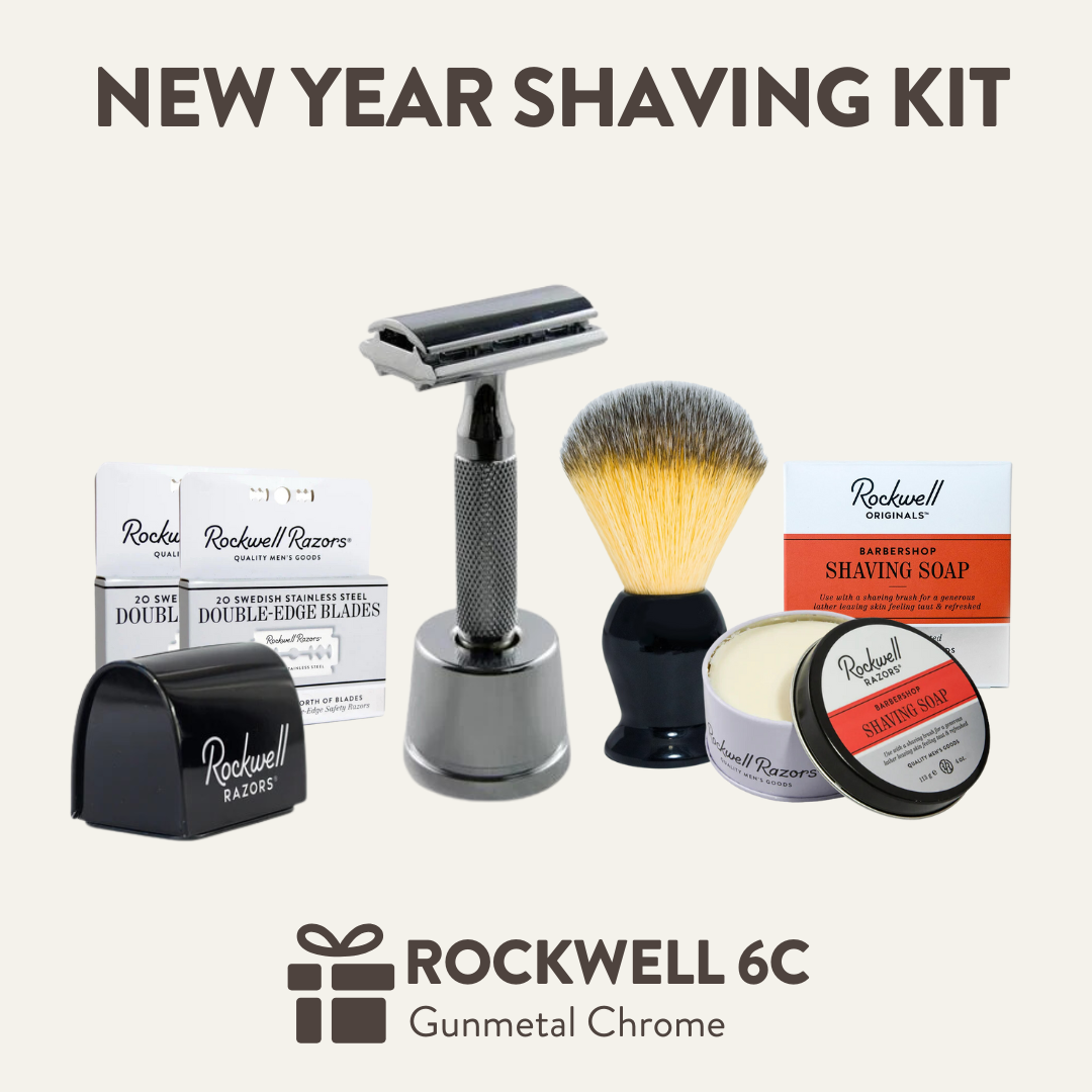 Rockwell 6C - 2025 Shave Kit with a 1-Year Supply