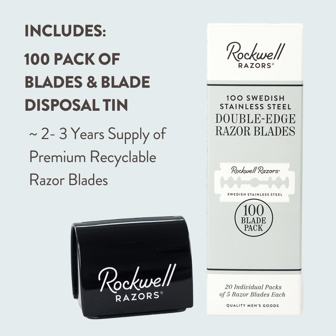 Rockwell 6S Matte Stainless Steel All-In-One Shave Kit - TEST
