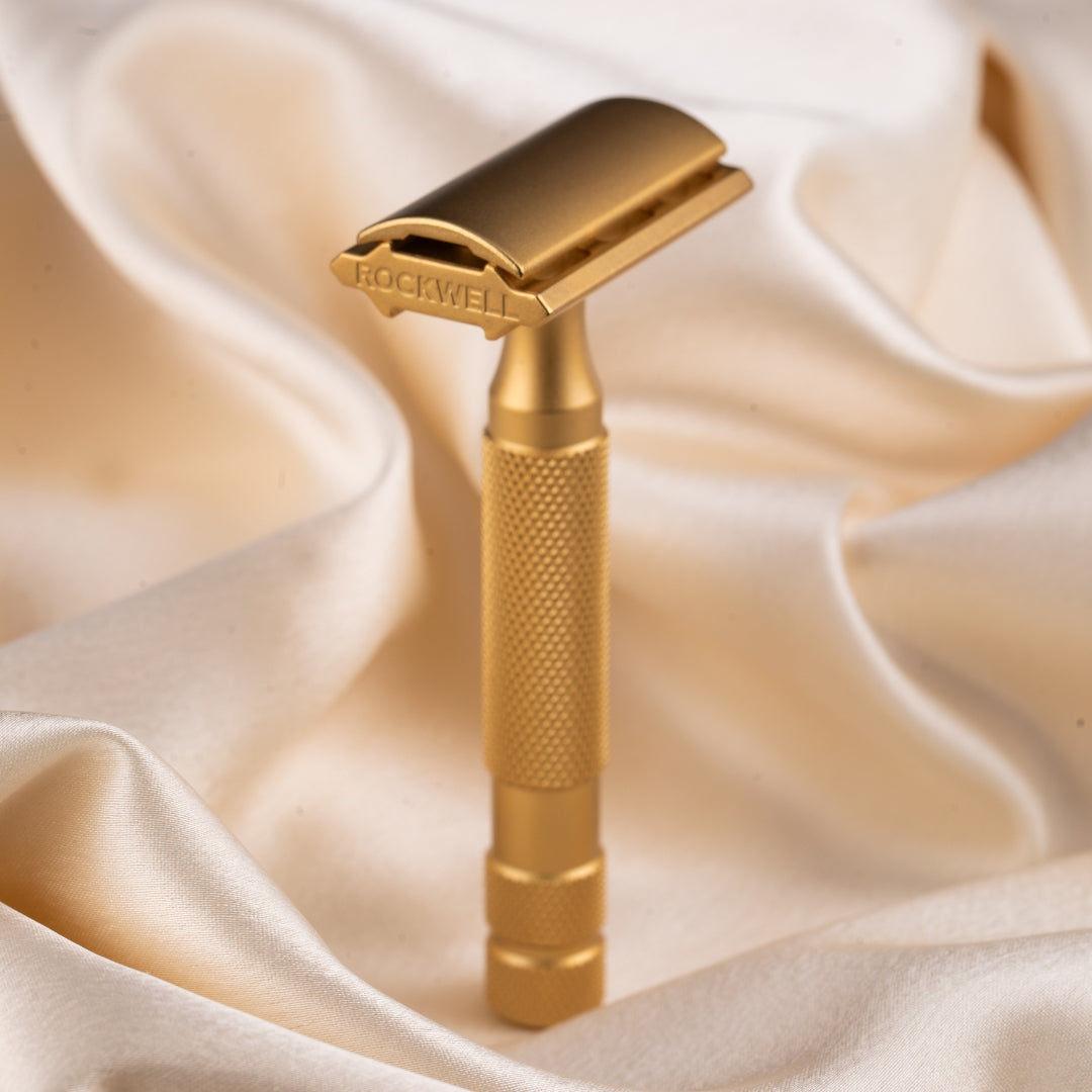 Limited Edition 24-karat Gold-plated Rockwell 6S Shave Kit