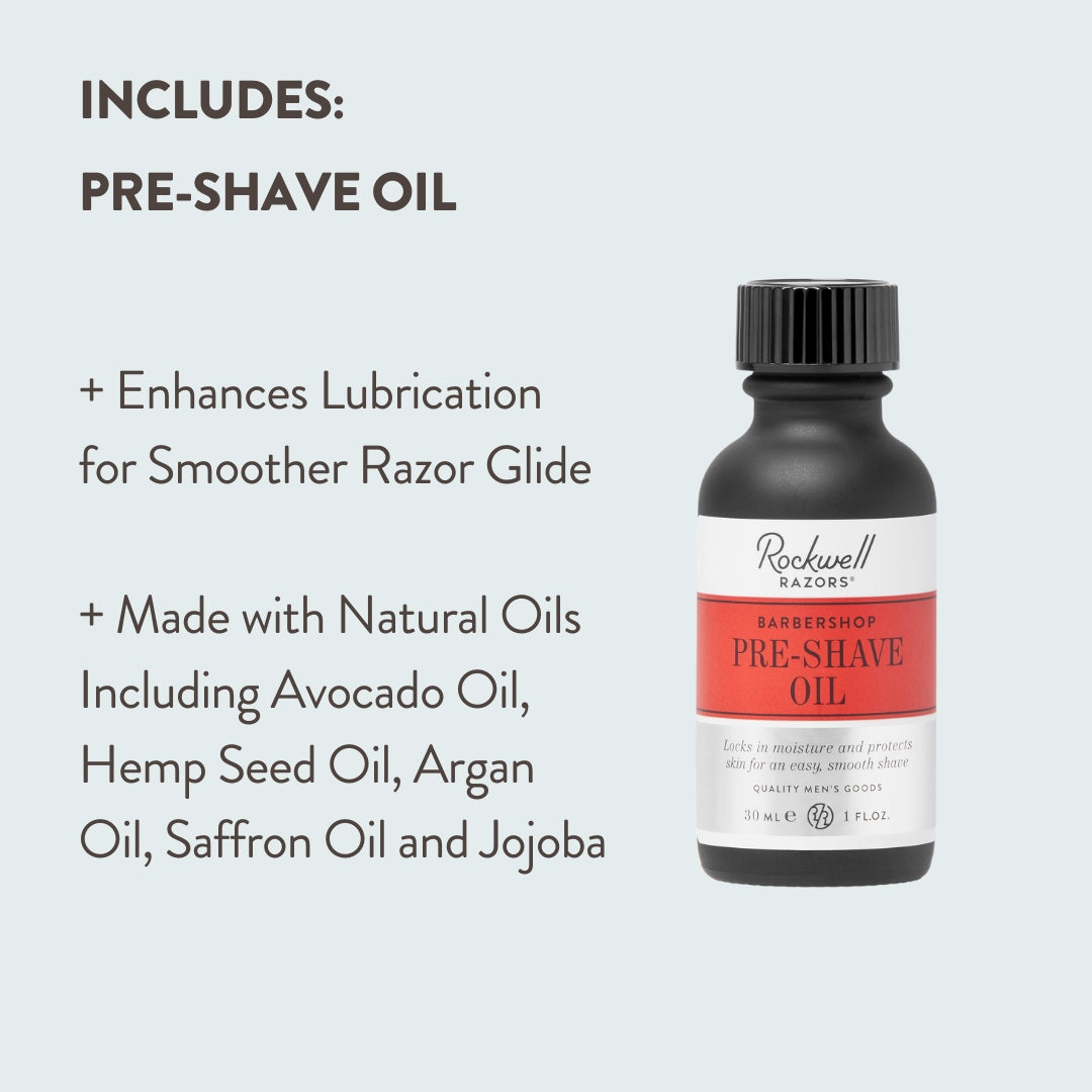 Rockwell 6S Matte Stainless Steel All-In-One Shave Kit - TEST