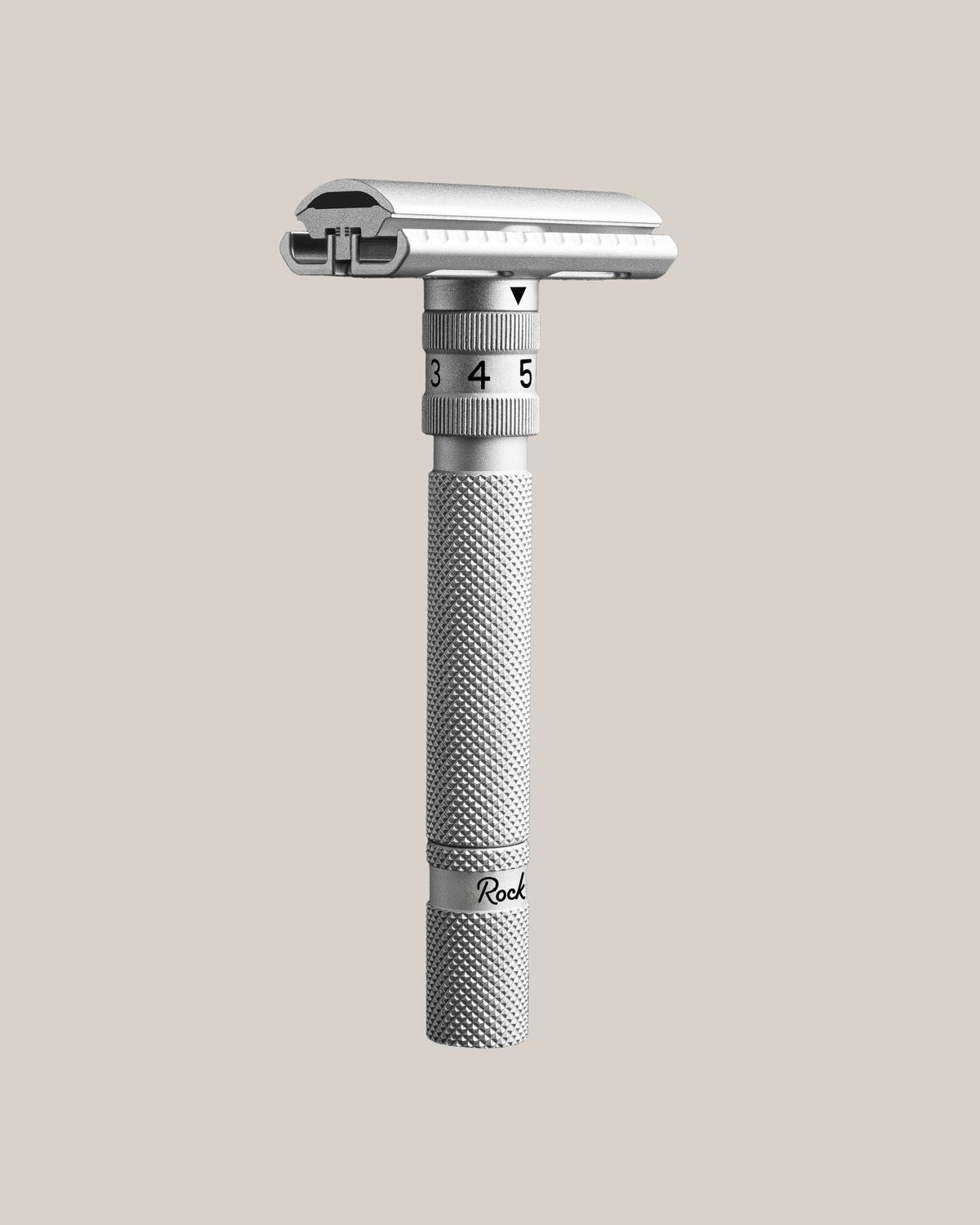 SETPOINT Silver Aluminum - front angle, dial at 2